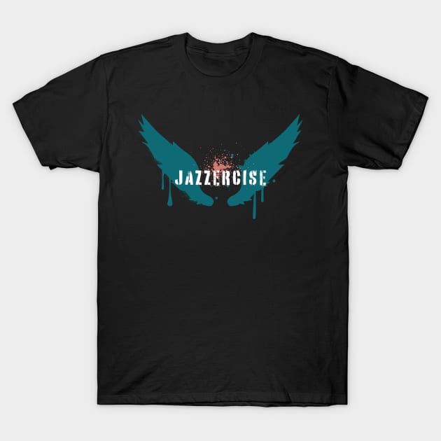 JAZZERCISE WINGS T-Shirt by Tea Time Shop